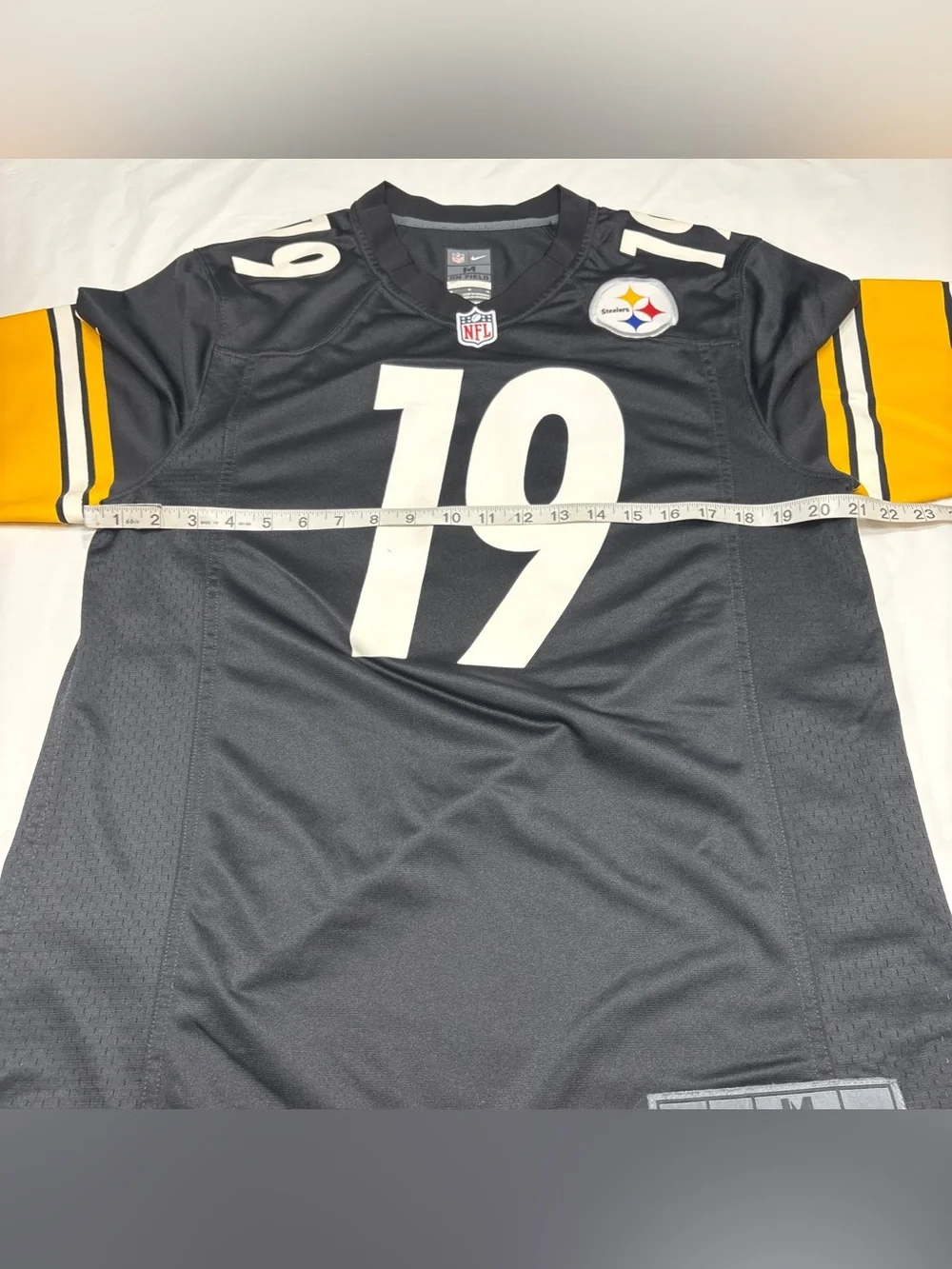 Nike On Field Juju Smith-Schuster #19 Pittsburgh Steelers Jersey Men’s Medium